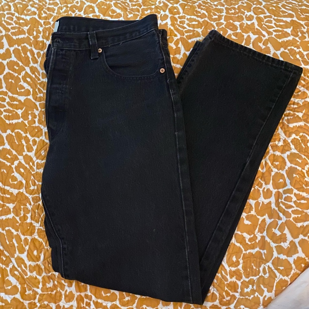 MENS Levi’s 501 Straight Leg Button Fly 38x34